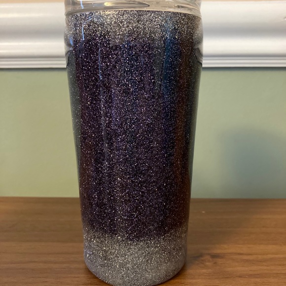 16oz stainless steel glitter tumbler - Picture 3 of 3
